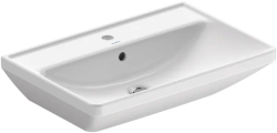 Раковина DURAVIT DuraSquare 50х40х14,5 см, подвесная, прямоугольная, санфарфор, цвет белый, 2 отверстия под смеситель, без перелива