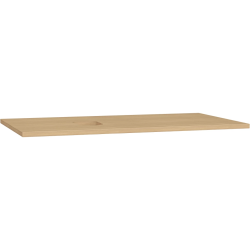 Столешница Vitra Origin 90, для раковины, 905х480х10 мм, МДФ, с отверстием, левая/левосторонняя, прямоугольная, цвет дуб, для накладной раковины/умывальника/рукомойника