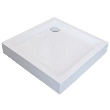 Душевой поддон Vincea 100х100 см, белый, акриловый, антискольжение, (без установочного комплекта, без экрана, без слива), квадратный