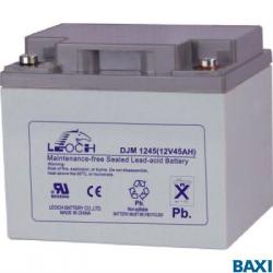 Аккумулятор Leoch DJM 1245 емкостью 45 Ач для ИБП BAXI Reserve 300/3