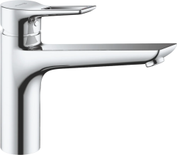 Смеситель для кухни/мойки KLUDI MIX, однорычажный, поворотный, латунный,  длина излива 210 мм, латунь, цвет хром