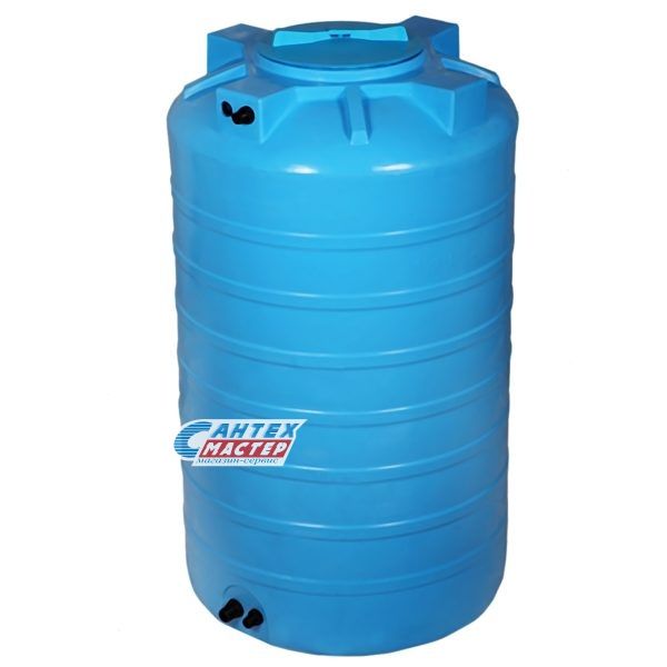Бак пластиковый  Акватек (Aquatech) ATV 500 литров 0-16-1553  для воды без поплавка (емкость вертикальная) цвет-синий