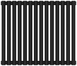 Радиатор отопления Сунержа Эстет-11 500х630 14 секций, цвет матовый чёрный, универсальное подключение, нержавеющая сталь, трубчатый