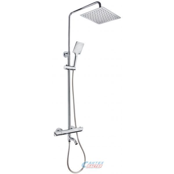 Душевая система Teka Mallorca со смесителем излив 115 мм хром 321786200