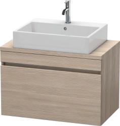Тумба под раковину для консоли/столешницы Duravit DuraStyle 80х54,8х51,2 см, подвесная, ДСП, цвет: сосна серебристая, 1 выдвижной ящик, прямоугольная