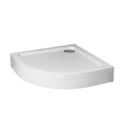 Душевой поддон Am.Pm X-Joy 90х90х15 см цвет белый, полукруглый/угловой/четверть круга, акриловый, каркас, средний, белый, для душа, душевых уголков