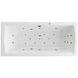 Ванна Excellent Aquaria Lux ULTRA, 180х80 см, акриловая, цвет- белый, (с гидромассажем), с каркасом, прямоугольная, правосторонняя/левосторонняя, правая/левая, универсальная, приставная/встраиваемая