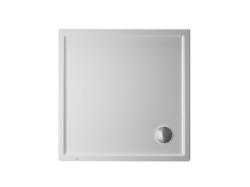 Душевой поддон Duravit Starck Slimline 100х100х4,5 см, акриловый, белый, без антискольжения, (без установочного комплекта, без экрана, без слива), квадратный