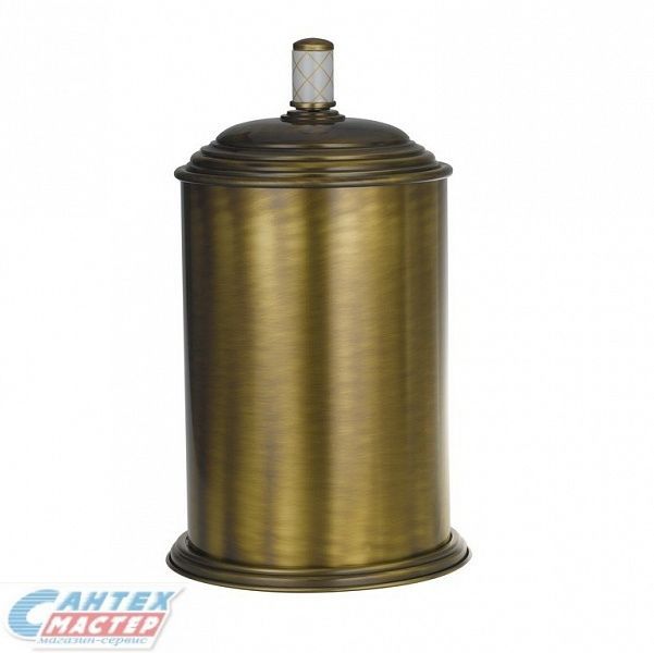 Ведро для мусора Boheme Murano металлическое бронза 10907-BR