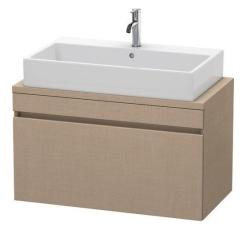 Тумба под раковину для консоли/столешницы Duravit DuraStyle 90х47,8х51,2 см, подвесная, ДСП, цвет: лен, 1 выдвижной ящик, прямоугольная