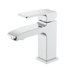 Смеситель для раковины/умывальника Raglo R01.10 однорычажный, неповоротный, фиксированный, излив длина 136 мм высота 105 мм латунь, цвет хром