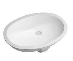 Раковина DURAVIT Santosa WonderGliss, 51х37,5х20 см, встраиваемая снизу, овальная, санфарфор, цвет белый, без отверстия/площадки под смеситель, антигрязевое покрытие, слив/перелив