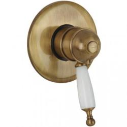 Смеситель для душа Migliore Oxford, скрытого монтажа, термостатический, без излива, встариваемый, латунь, цвет бронза