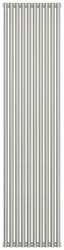 Радиатор отопления Сунержа Эстет-11 1800х450 10 секций, универсальное подключение, нержавеющая сталь, трубчатый