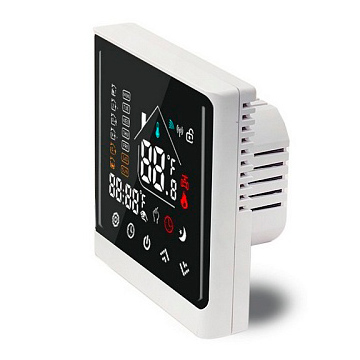 Терморегулятор универсальный STOUT STE-3002, 3А, ON/OFF цвет белый, комнатный, электронный, управление сенсорное, для отопления, конвекторов, теплые полы STE-3002-331212