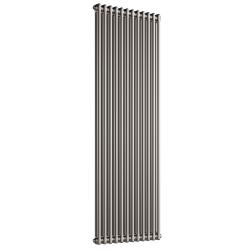 Радиатор Royal Thermo Insignia VC2180 стальной 2 трубчатый, 8 секций, нижнее подключение, для отопления квартиры, дома, водяные, мощность 1616 Вт, настенный, цвет Technoline