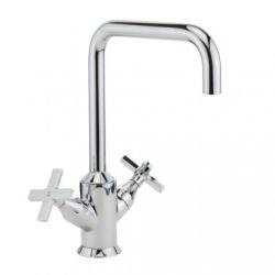 Смеситель для раковины Migliore Sirius, однорычажный, поворотный, длина 160 мм, керамический картридж, латунь, цвет хром