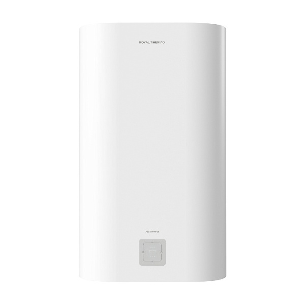 Водонагреватель Royal Thermo RWH 80 Aqua Inverter 80 л. Wi-Fi электрический, настенный, горизонтальный/вертикальный, накопительный, 2 кВт, 555х350х920 мм, 230 В, (цвет белый, плоский), подводка нижняя/боковая, (бойлер, водогрей), эмалированная сталь