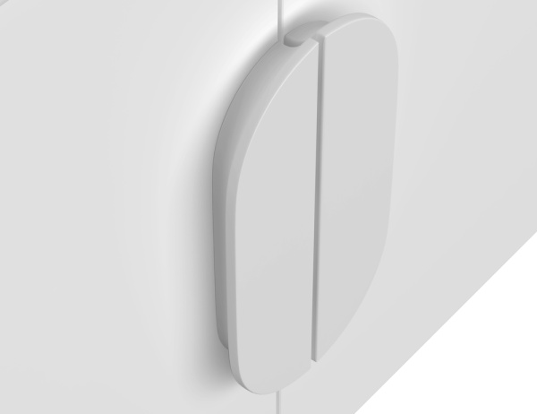 Тумба под раковину Cersanit COMO 80 белая подвесная 69339 для раковины COMO 80