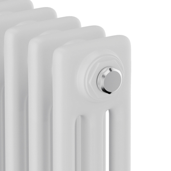 Радиатор Royal Thermo Insignia C3030 стальной 3 трубчатый, 22 секции, боковое подключение, для отопления квартиры, дома, водяные, мощность 1122 Вт, цвет белый RAL9016