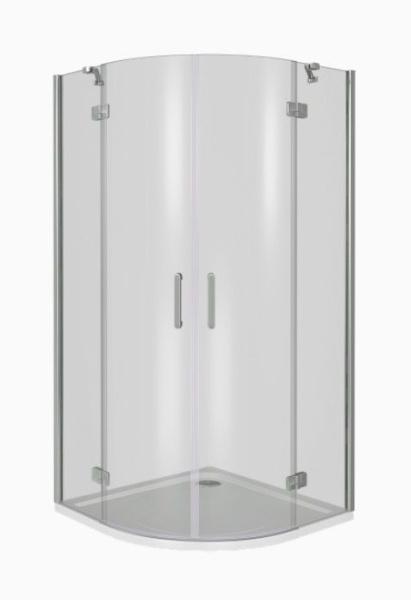 Душевое ограждение BAS Good Door Saturn R-90-C-CH 90 х 90 х 185 прозрачное стекло