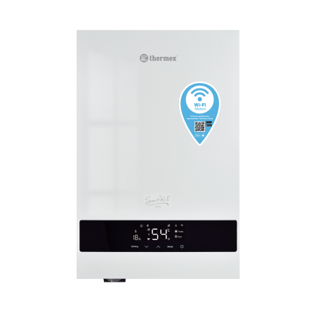 Котел электрический Thermex Sonne 12 Wi-Fi (White) настенный, 2000/4000/6000/8000/10000/12000 Вт белый, одноконтурный