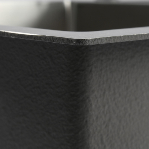 Мойка кухонная Aflorn Premium, две чаши, двойная, 78х43 см, врезная, нержавеющая сталь, прямоугольная, цвет: сатин, с отверстием под смеситель, слив-перелив есть, сифон в  комплекте AF97843-D