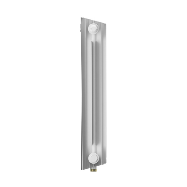 Радиатор отопления Royal Thermo PianoForte 500 Bianco Traffico VDR80 (12 секций) биметаллический, нижнее, правое подключение, для квартиры, дома, водяные, мощность 2268 Вт, настенный, батарея, белый