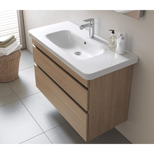 Раковина DURAVIT DuraStyle 120х48х17 см, подвесная, прямоугольная, санфарфор, цвет белый, 1 отверстие под смеситель, слив/перелив