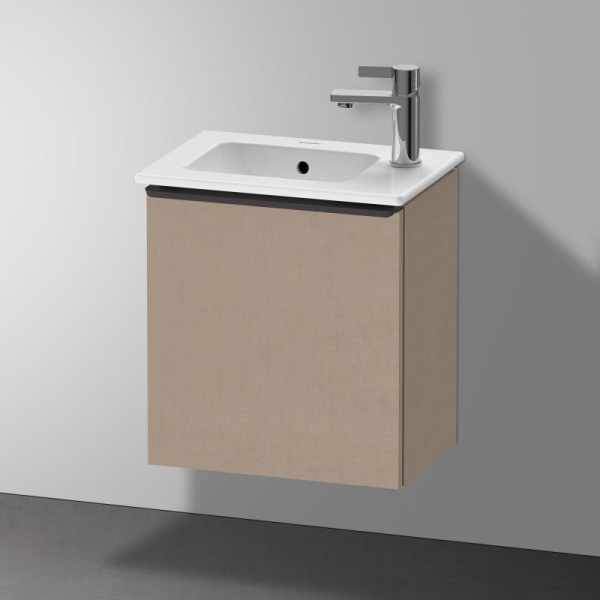 Раковина DURAVIT ME by Starck WonderGliss, 43х30х15 см, подвесная, прямоугольная, санфарфор, цвет белый шелковисто-матовый, с 1 отверстием под смеситель, антигрязевое покрытие, слив/перелив