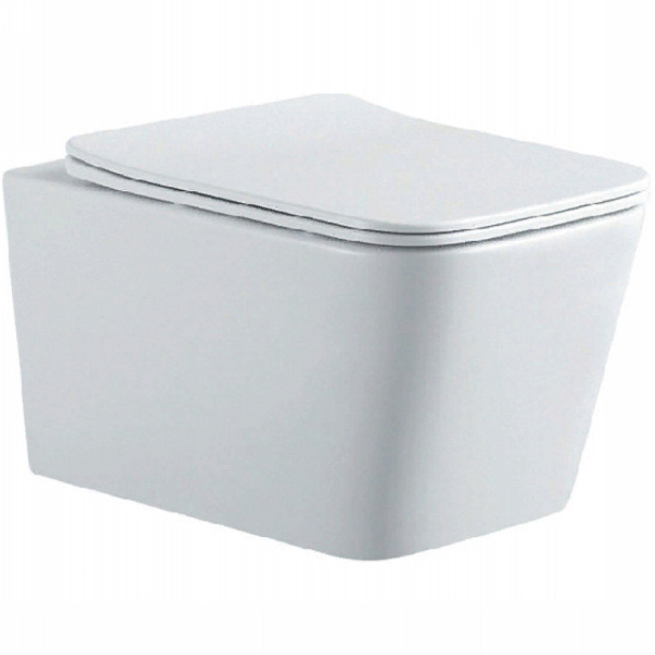 Комплект унитаза с инсталляцией Aquatek Либра New (Сет) c сиденьем микролифт, безободковый, без кнопки, без крепления