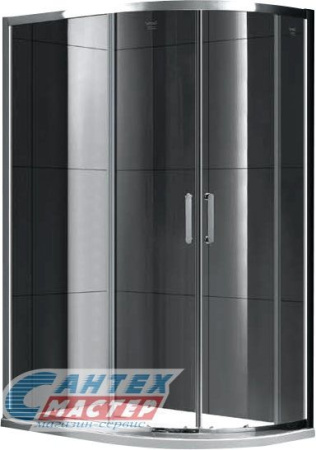 Душевое ограждение Gemy Victoria 120х80х190 прозрачное стекло