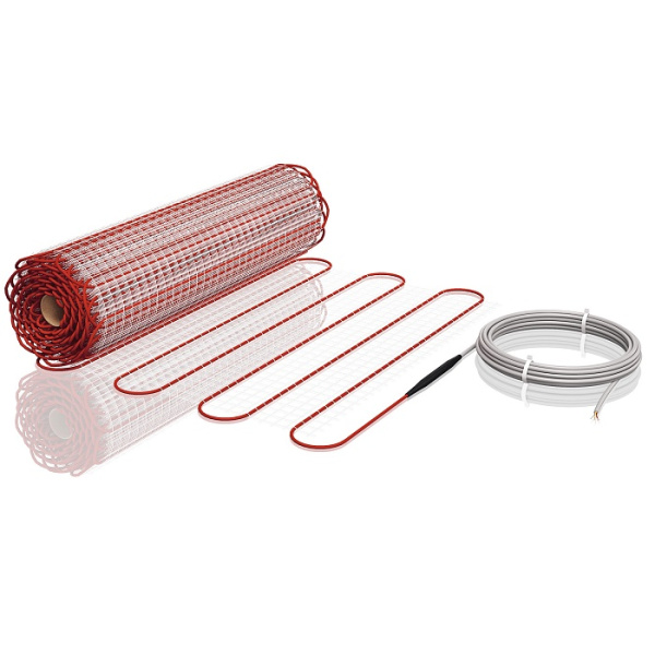 Теплый пол (мат) Royal Thermo Flat Mat RTFM 2-150-10 электрический, 1500 Вт в плиточный клей/наливной пол, двухжильный 