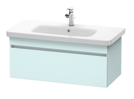 Тумба/шкафчик для консоли/столешницы Duravit DuraStyle под раковину 70х47,8х51,2 см, подвесная, ДСП, цвет: светло-голубой, 1 выдвижной ящик, прямоугольная