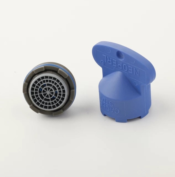 Аэратор IDDIS Optima Home для смесителя М24 бескорпусный, наружная резьба, силикон, встраиваемый, под ключ 996S24A3SM