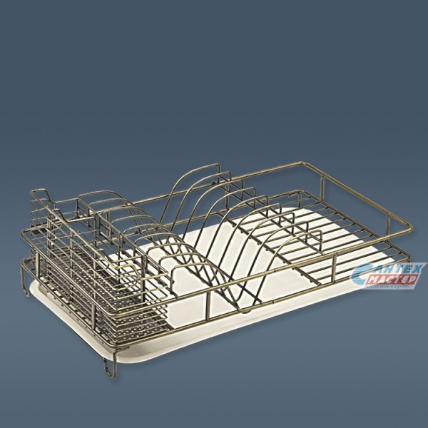 Подставка для тарелок и ложек Ukinox настольная В 874 бронза