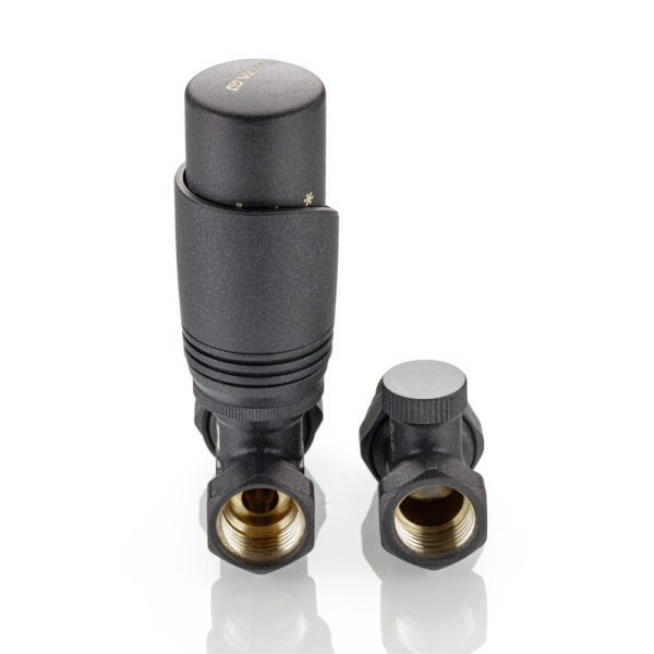 Комплект терморегулирующего оборудования VALTEC прямой 1/2" (серый) Комплект терморегулирующего оборудования VALTEC прямой 1/2" (серый)
