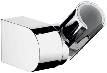 Держатель для душевой лейки Hansgrohe Porter Vario, настенный, хромированный, металлический, регулируемый, для душа/ванной/душевой кабины, цвет хром, на стенку