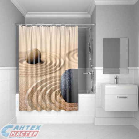 Шторка Iddis для ванной комнаты Basic 200х180 640P18Ri11