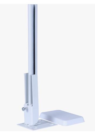 Кронштейн ROMMER напольный, регугируемый (высоты 300 - 500), для панельных стальных радиаторов отопления (11, 21, 22, 33 тип) внутренний монтаж 