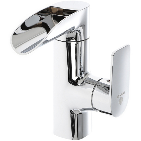 Смеситель для раковины/умывальника Orange OneLife, однорычажный, поворотный, керамический, длина излива 118 мм, полимерный, цвет хром