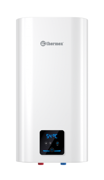 Водонагреватель 30 л Thermex Smart 30 V электрический, настенный, вертикальный, накопительный тип, 2 квт, 600х300х300 мм, 230 в, (цвет белый, квадратная), с нижней подводкой