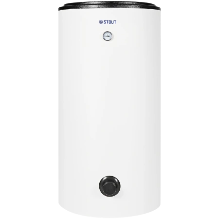 Водонагреватель (бойлер) STOUT OptiBase 400 л. косвенного нагрева, напольный, 6-9 кВт, 735x735x1405 мм цвет белый, с боковой подводкой