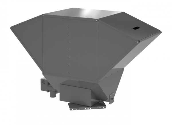 Бункер для подачи пеллет (2.0) Теплодар, на твердотопливный котел Куппер (0,25-0,35 м3)