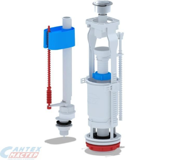 Арматура ANI для бачка нижний подвод 1/2" эконом WC6550M