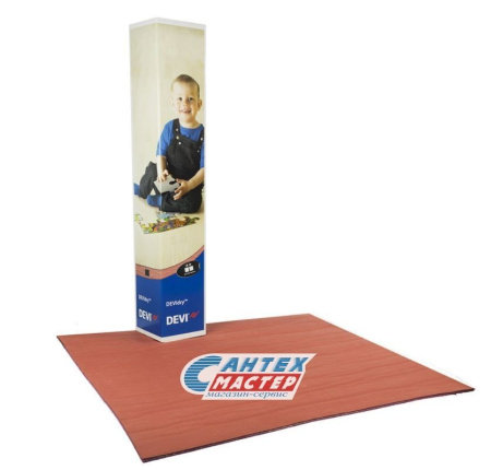 Подложка DEVIdry FM2 (2м2)  под ламинат, линолеум,  паркет, деревянный пол Подложка DEVIdry FM2 (2м2)  под ламинат, линолеум,  паркет, деревянный пол