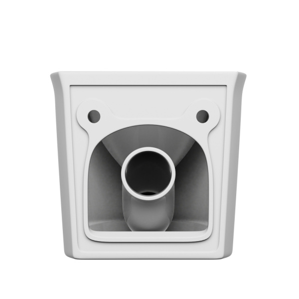 Унитаз подвесной ABBER Bequem 625х380х330 мм цвет белый, горизонтальный (прямой) выпуск, импульсный смыв, система антивсплеск, с сиденьем микролифт, дюропласт, установка бачка не требуется AC1124P