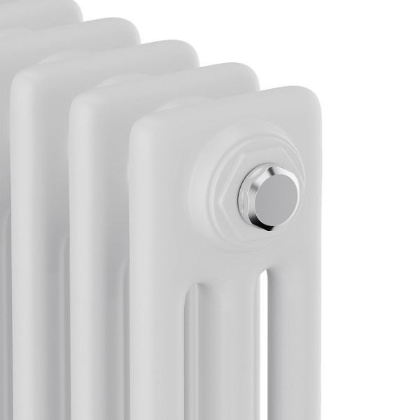 Радиатор Royal Thermo Insignia C3050 стальной 3 трубчатый, 14 секций, боковое подключение, для отопления квартиры, дома, водяные, мощность 1190 Вт, настенный, цвет белый RAL9016
