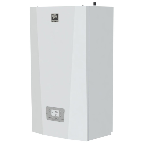 Котел газовый Lemax Prime-V32 HO, 32 кВт  (320 кв.м), 220В, одноконтурный, настенный, традиционный, ЖК дисплей, с закрытой камерой сгорания, для отопления