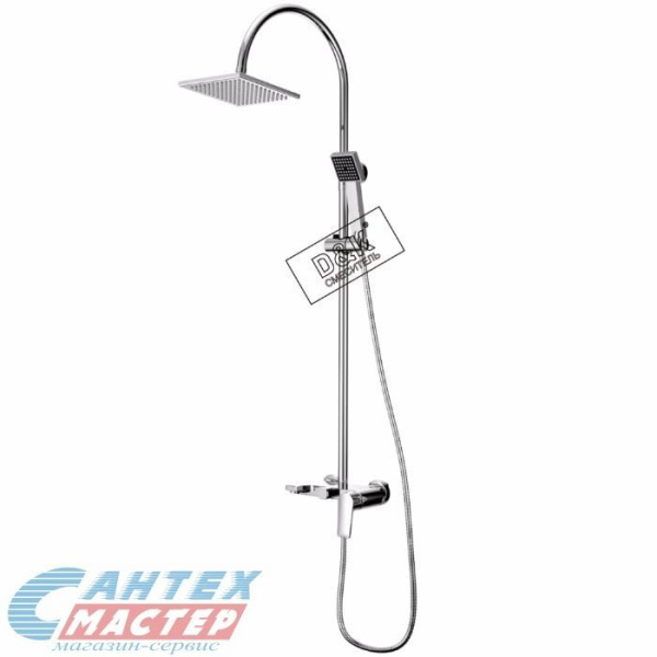 Душевая система D&K Lessing Rhein 1000/1200 мм хром DA1323701C05